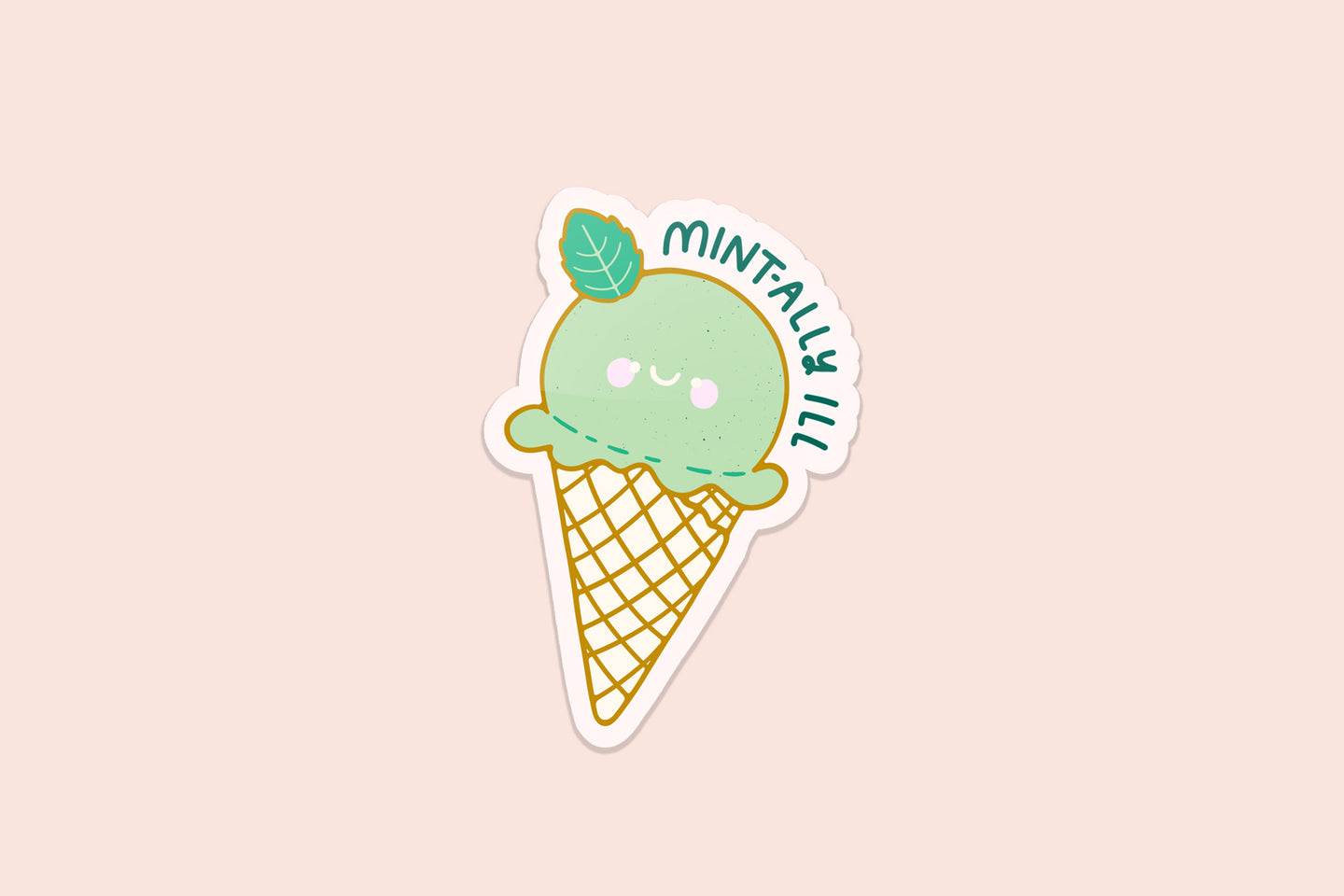 Mint-ally Ill Vinyl Sticker